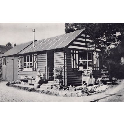Ullswater Sewing Weaving Shop Norfolk Broads Postcard