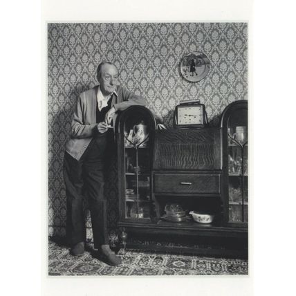 John Myers Mr Jackson 1974 Smoking By Broken Clock Photo Postcard
