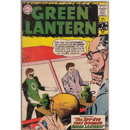 Green Lantern 17 - 1962 - Good + REDUCED PRICE