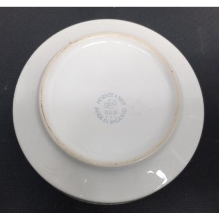 RARE Vintage 1977 Original Fleur Hornsea Bowls White Gold Flowers ENGLAND 4 Set