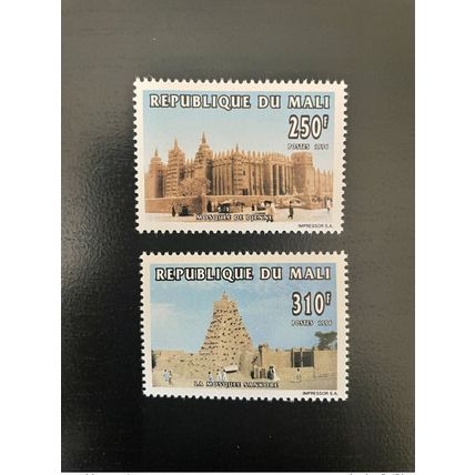 Mali 1996 Mi. 1505 - 1506 Mosquée Mosque Religion Sankoré Djenné Islam MNH**