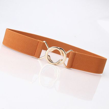 Women Ladies Fashion Wide Belt Women Black Cinch Waist Belt Elastic Stretch Gift