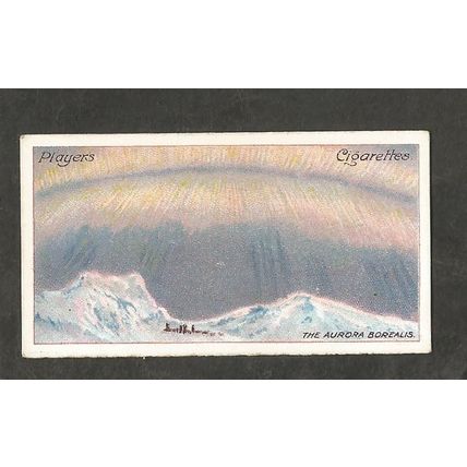 Players Polar Exploration A Series 1914 #4 The Aurora Borealis