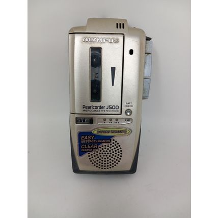 Olympus J500 Pearlcorder MicroCassette Voice Recorder Dictaphone Dictation Micro