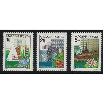 Hungary Hungarian Resorts 3v 1983 MNH SG#3532-3534