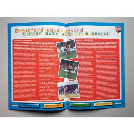 BRENTFORD v SHREWSBURY TOWN Div2 05/04/1997