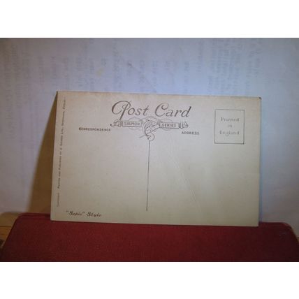 THE RUFUS STONE, NEW FOREST, HAMPSHIRE unused antique postcard by J Salmon =