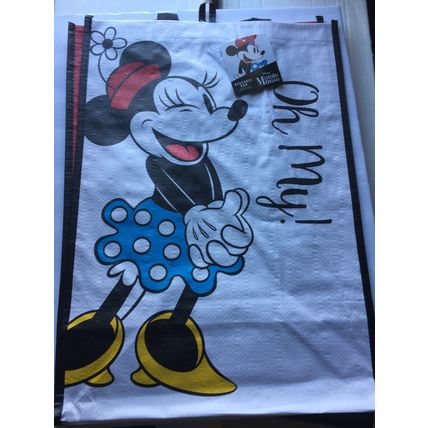 NEW Disney Mickey Mouse & Minnie Mouse Large Reusable 18x13 Tote Bags