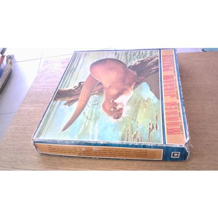 OTTER Wooden Jigsaw Puzzle (30 Large Pieces) Castile Games VINTAGE