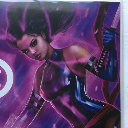 2023 Megacon Marvel Comics X-Men Nathan Szerdy Psylocke Variant #20 Signed