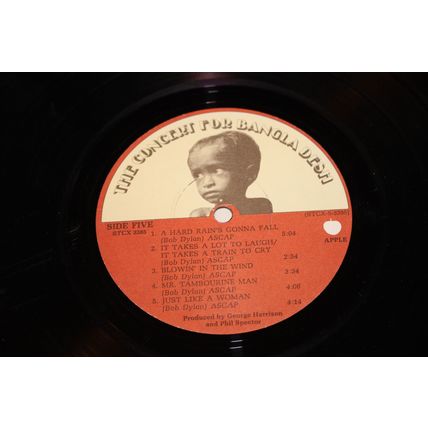 THE CONCERT FOR BANGLADESH 3LP BOXSET VARIOUS ARTISTS