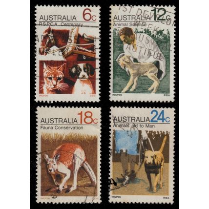 Australia 1971 RSPCA Set FU - SG 490-3