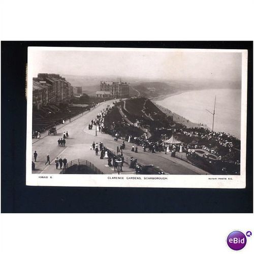 Yorkshire SCARBOROUGH Clarence Gardens Postcard by Rotary (10668-6)