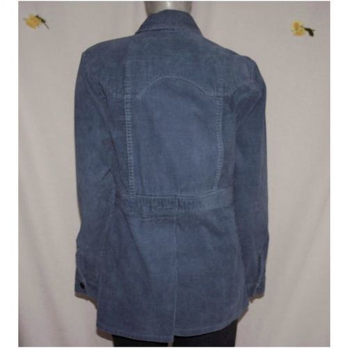 Mens Vintage 1970 Blue Corduroy Jacket Size Medium