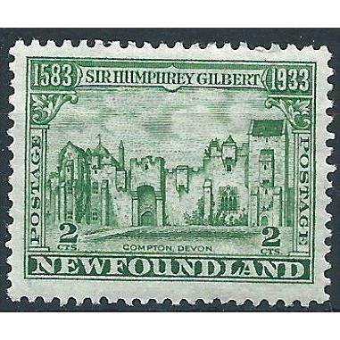 Newfoundland 1933 SG237 2c Green Mounted Mint .. ..
