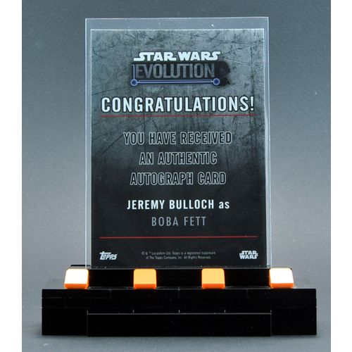 TOPPS Star Wars Evolution 2016 – Autograph Purple – Jeremy Bulloch