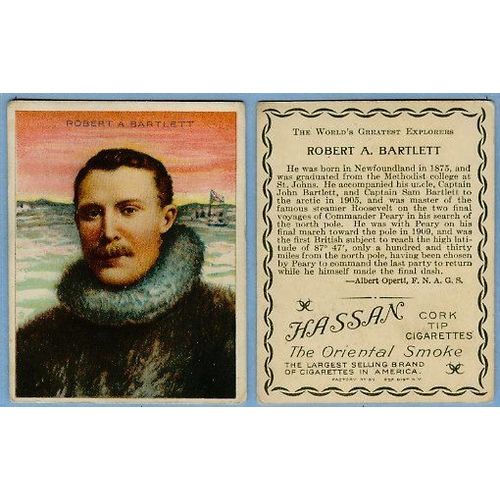 Tobacco Card ~ Company: American Tobacco Company Brand: Hassan Cork Tip Ci~10