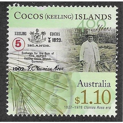 CKI 2009 $1.10 'CLUNIES ROSS ERA' FINE USED (EBID71-001)