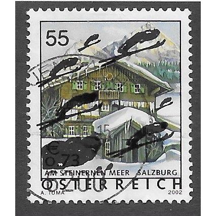 AUT 2005 55c on 73c ' TOURISM' FINE USED (EBID73-239)