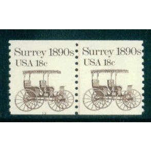 1907 18c Surrey Fine MNH Dry Gum CNP Left 13 W0210