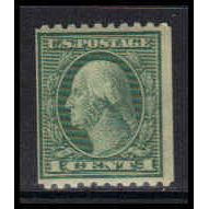 486 1c George Washington Barely Clears MNH K4488