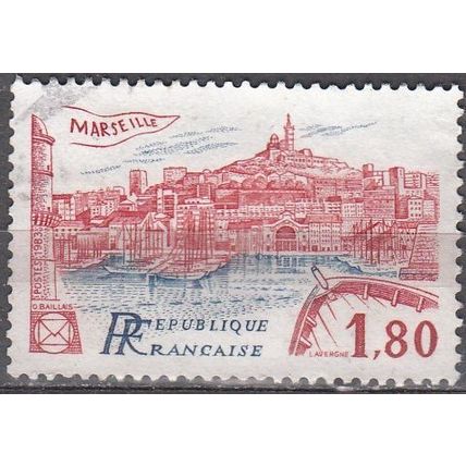 France 1983 Michel 2400 O Cote (2008) 0.80 € Marseille Vieux-Port Cachet rond
