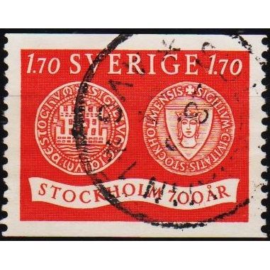 Sweden. 1953 1k70 S.G.339 Used