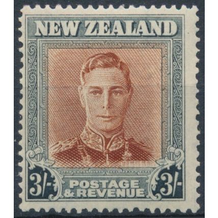 KGVI: 3s - New Zealand 1947 - NM H - SG 689