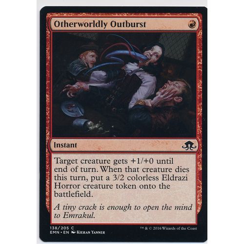Magic the Gathering MTG Eldritch Moon 138/205 Otherworldly Outburst