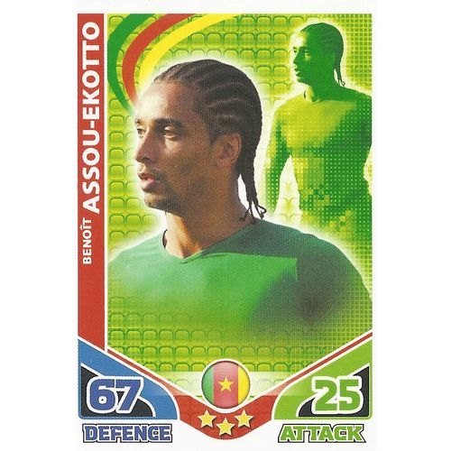 Match Attax - World Cup 2010: Cameroon - Defender, Assou-Ekotto