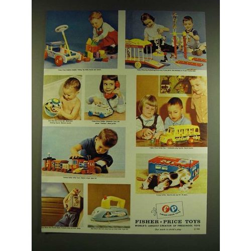1966 Fisher-Price Toys Ad