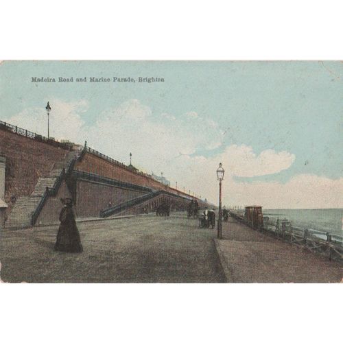 GB circa 1905 Madeira Road and Marine Parade Brighton by Boots Pelham series
