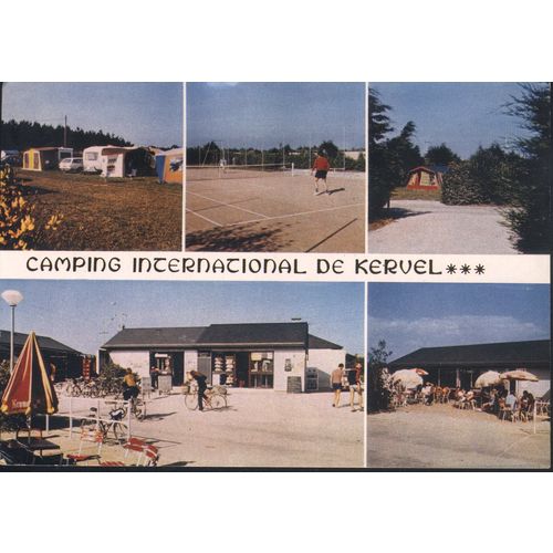 France Postcard 1983 - Camping International De Kervel