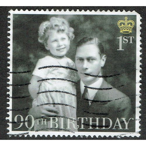 2016 90th Birthday Queen Elizabeth II 1st Multicoloured SG3826 GU