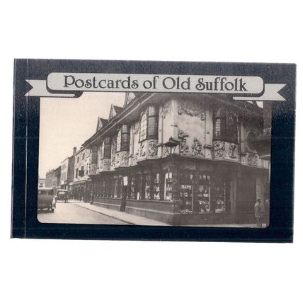 30 POSTCARDS OF OLD SUFFOLK. 30 detachable cards in book form Historic Suffolk =