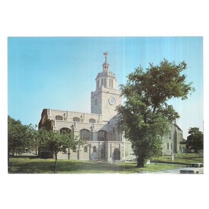 PORTSMOUTH CATHEDRAL, HAMPSHIRE unused postcard by J Arthur Dixon c. 1985 =