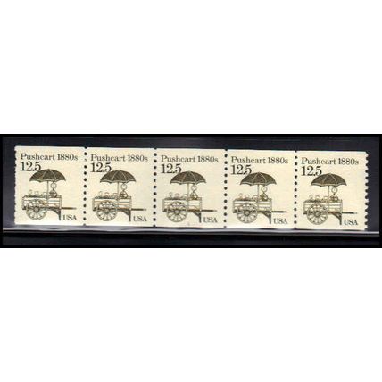 2133 12.5c Pushcart Very Fine MNH Dry Gum PNC 1/5 X2198