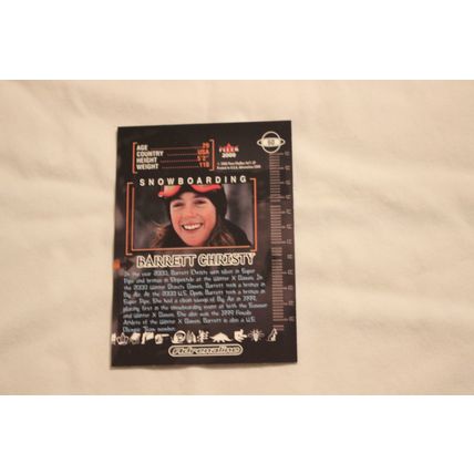 Barrett Christy 2000 Fleer Adrenaline 2000 GOLD NO. 60