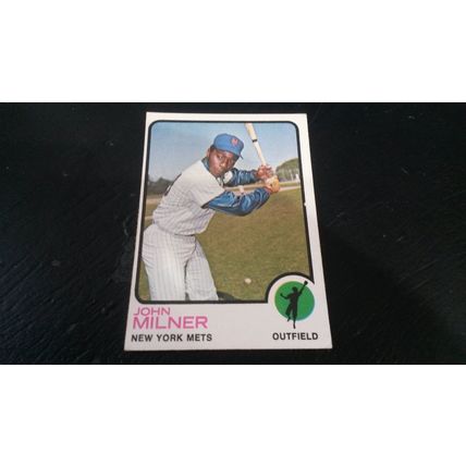 1973 Topps Card # 004 John Milner Very Good (3) New York Mets