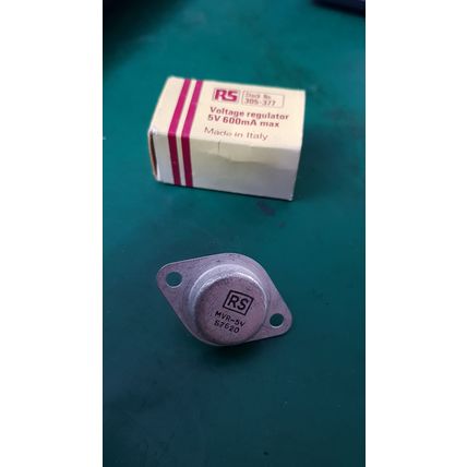 RS 305-377 5V 600mA regulator MVR-5V (2021)