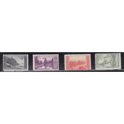 747 8c Zion Park Barely Clears MNH VA0027d