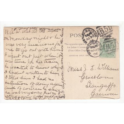 Actress Olive Morrell 1906 Postcard