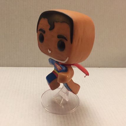 Loose DC Superheroes Gingerbread Superman Funko Pop Figure #443