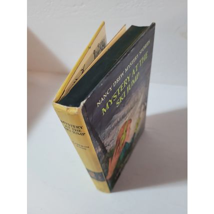 Mystery at the ski jump Nancy drew Carolyn Keene hardcover 1952