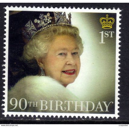 GB 2016 QE2 1st 90th Birthday Queen Opening Parliament Umm SG 3827 ( H1436 )