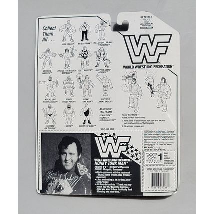 wwf ljn hasbro wrestling superstars series 2 summerslam honky tonk man figure