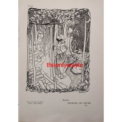 Buchette, Porte Des Reves, Georges De Feure, Book Illustration (Print), 1901