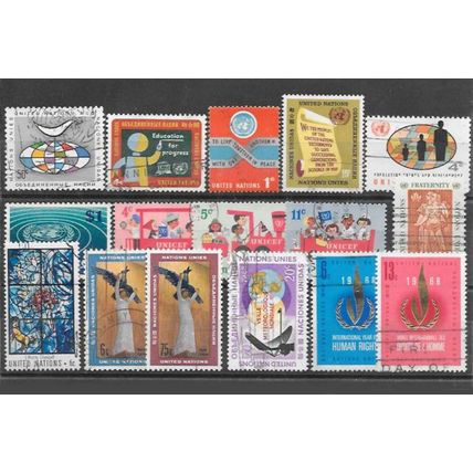 NATIONS UNIES ( New York ) N° 124 130 141 142 145 150 156 157 158 168 174 177 ..