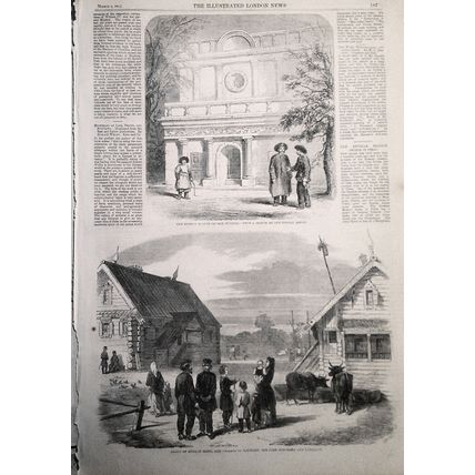 The Russian Mission Church in Pekin - Illustrated London News, March 2, 1861