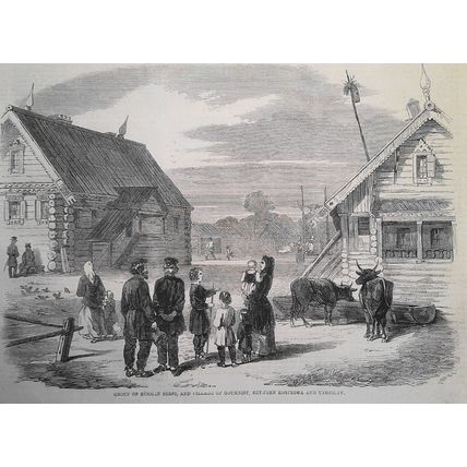 The Russian Mission Church in Pekin - Illustrated London News, March 2, 1861